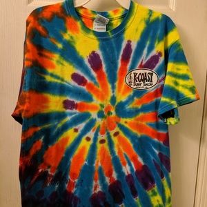 K coast surfshop tie dye shirt